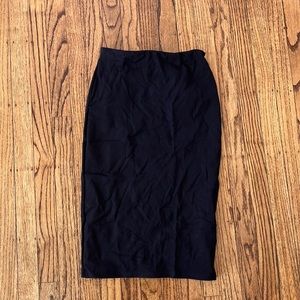 Black stretchy pencil skirt- brand new. Was sent wrong size NEVER WORN